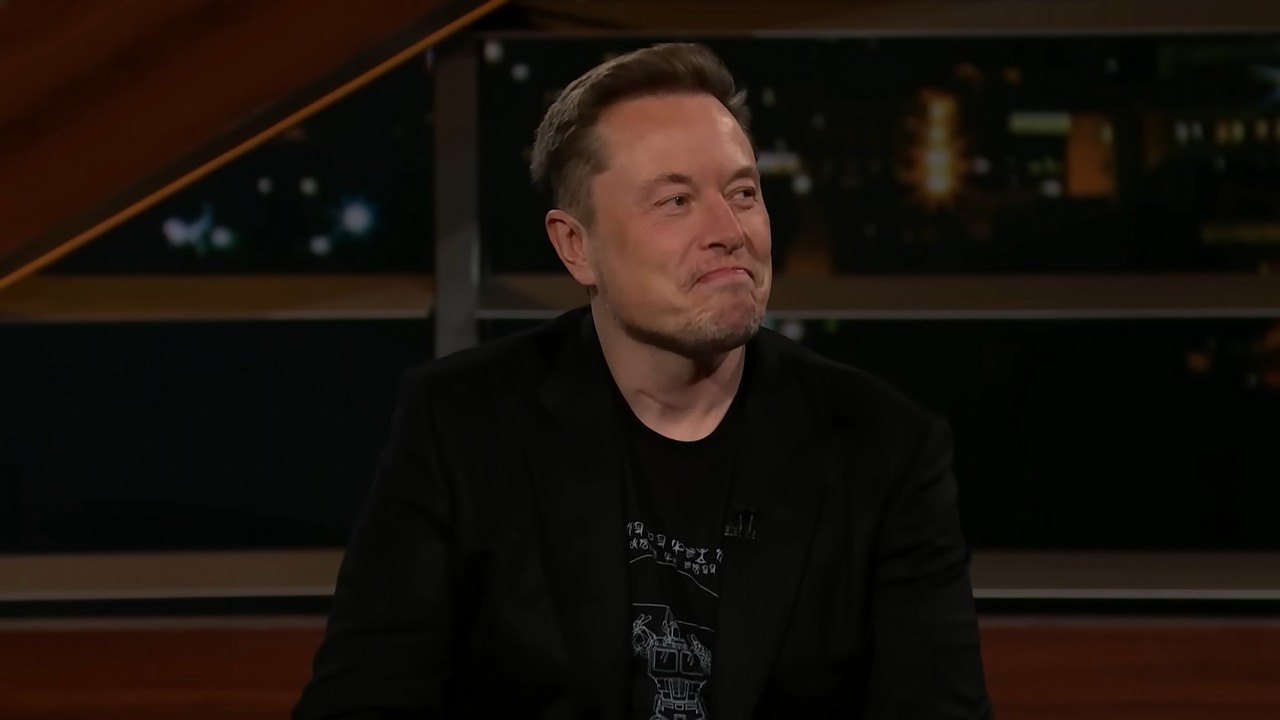 Elon Musk doczeka się filmu biograficznego. Za sterami reżyser nominowany do Oscara w 2011 roku, źródło grafiki: YouTube, Real Time with Bill Maher, 2023.