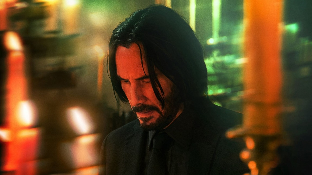 John Wick 5 naprawdę powstaje? Lionsgate pracuje nad kilkoma projektami z tego uniwersum, źródło grafiki: John Wick 4, reż. Chad Stahelski, Lionsgate, 2023.