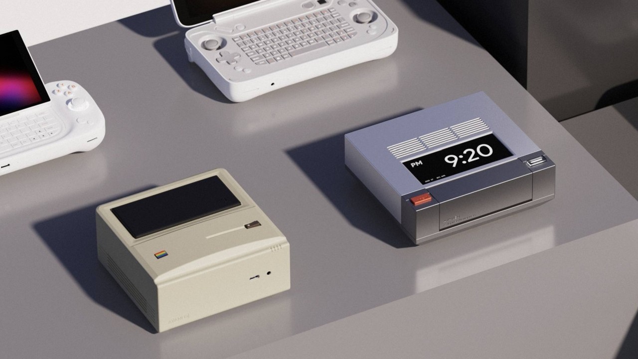 Oto gratka dla fanów retro, urocze mini-PC inspirowane Nintendo i Mac-iem, źródło grafiki: Ayaneo.