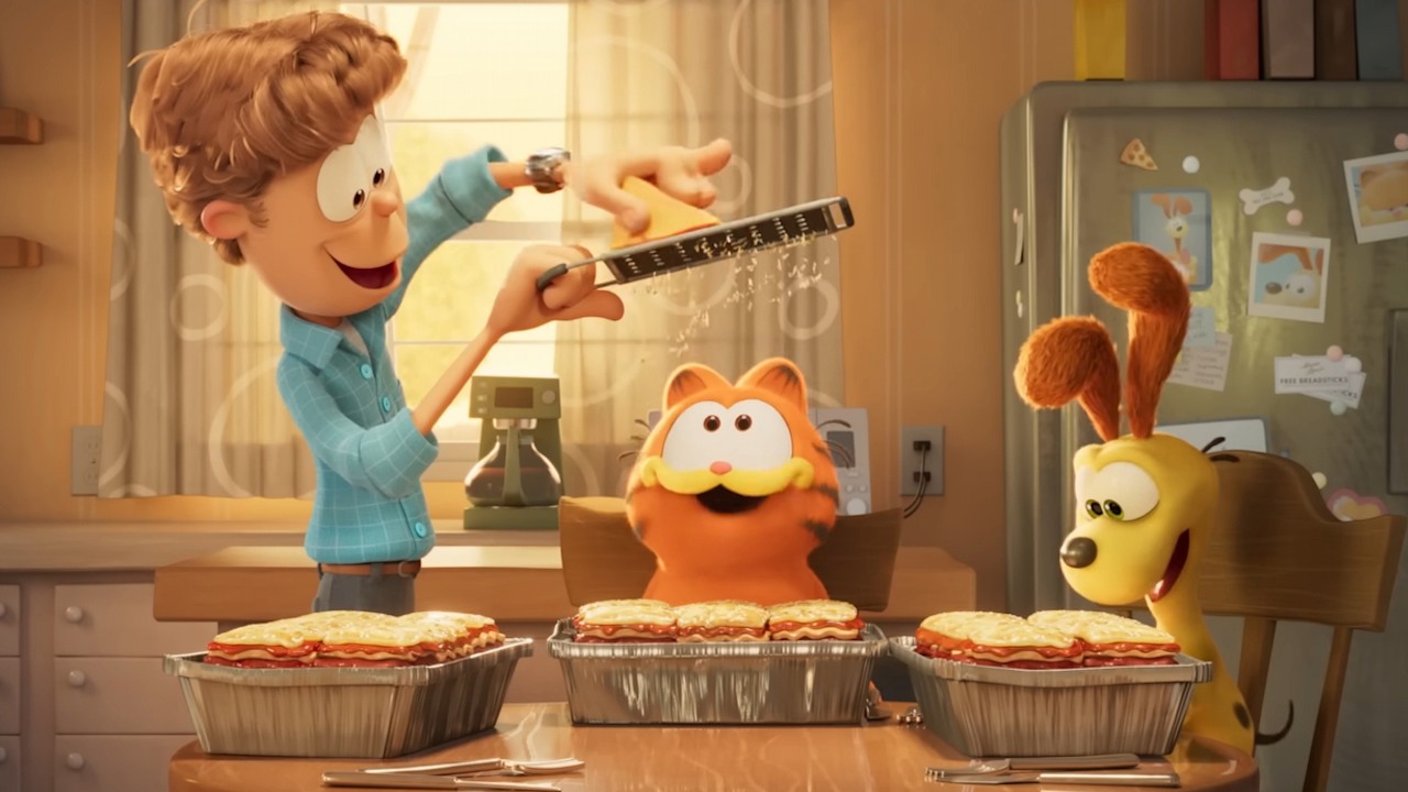 Chris Pratt podłożył głos pod kolejną ikonę dzieciństwa. Tym razem to Garfield, a oto zwiastun filmu, źródło grafiki: Garfield, Mark Dindal, Sony Pictures Animation, 2024.