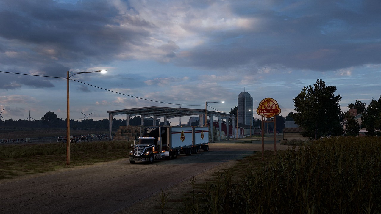 Poznaliśmy datę premiery ATS: Kansas, mamy też zwiastun i mapę nowych dróg, źródło grafiki: SCS Software..