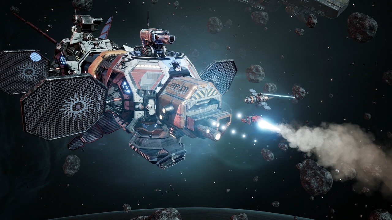 Starminer nową grą od Paradoxu; to przykuwający wzrok symulator kosmicznego górnictwa, źródło grafiki: CoolandGoodGames / Paradox Interactive..