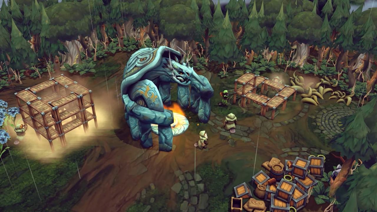 Uwielbiany przez graczy ponury city builder Against the Storm ma datę premiery wersji 1.0, źródło grafiki: Eremite Games.