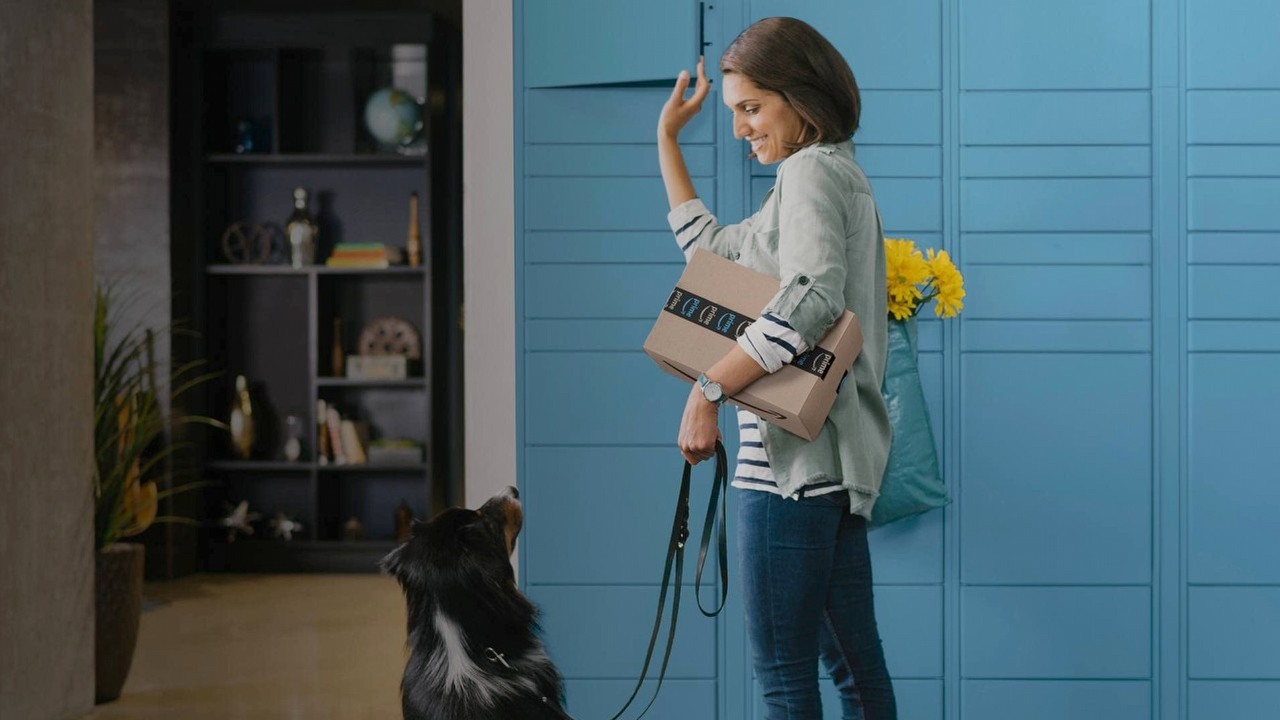 Amazon „wynalazł” paczkomaty, aby walczyć ze złodziejami; gigantyczna korporacja daleko w tyle za Polakami, źródło grafiki: Amazon.