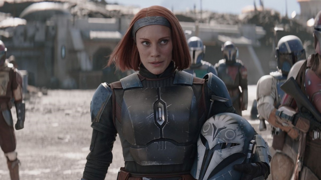 Bo-Katan przejmie rolę tytułowego Mandalorianina? Katee Sackhoff nie pozostawia złudzeń, źródło grafiki: Mandalorianin; Jon Favreau; Disney+; 2019.