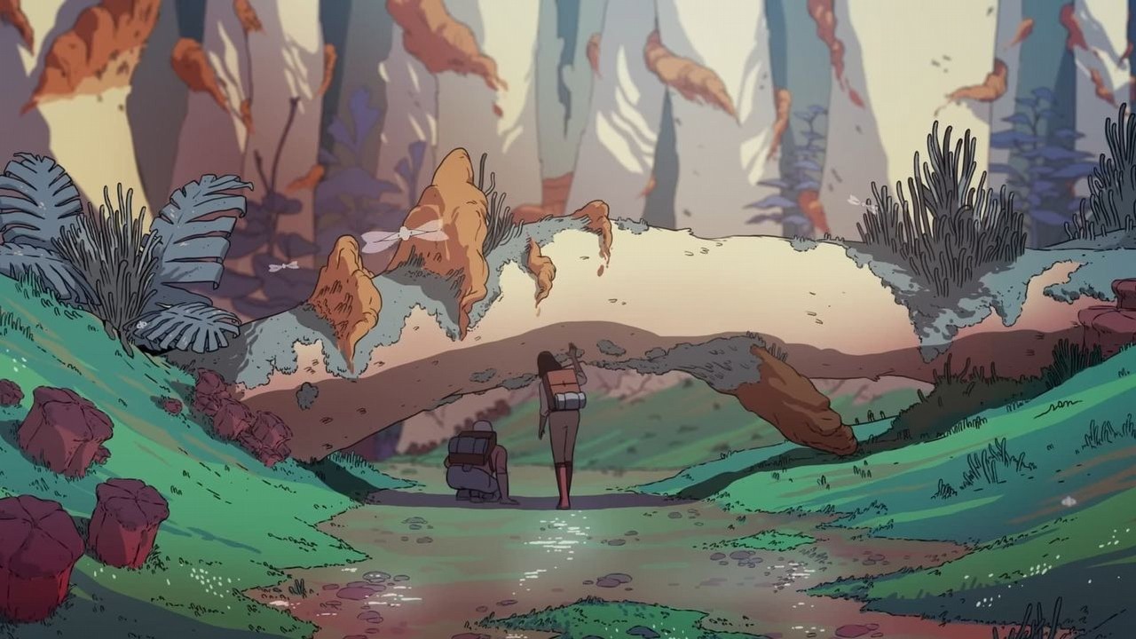 Wyjaśniamy zakończenie Scavengers Reign, przepięknego serialu animowanego sci-fi, źródło grafiki: Scavengers Reign, Joseph Bennett, HBO, 2023..