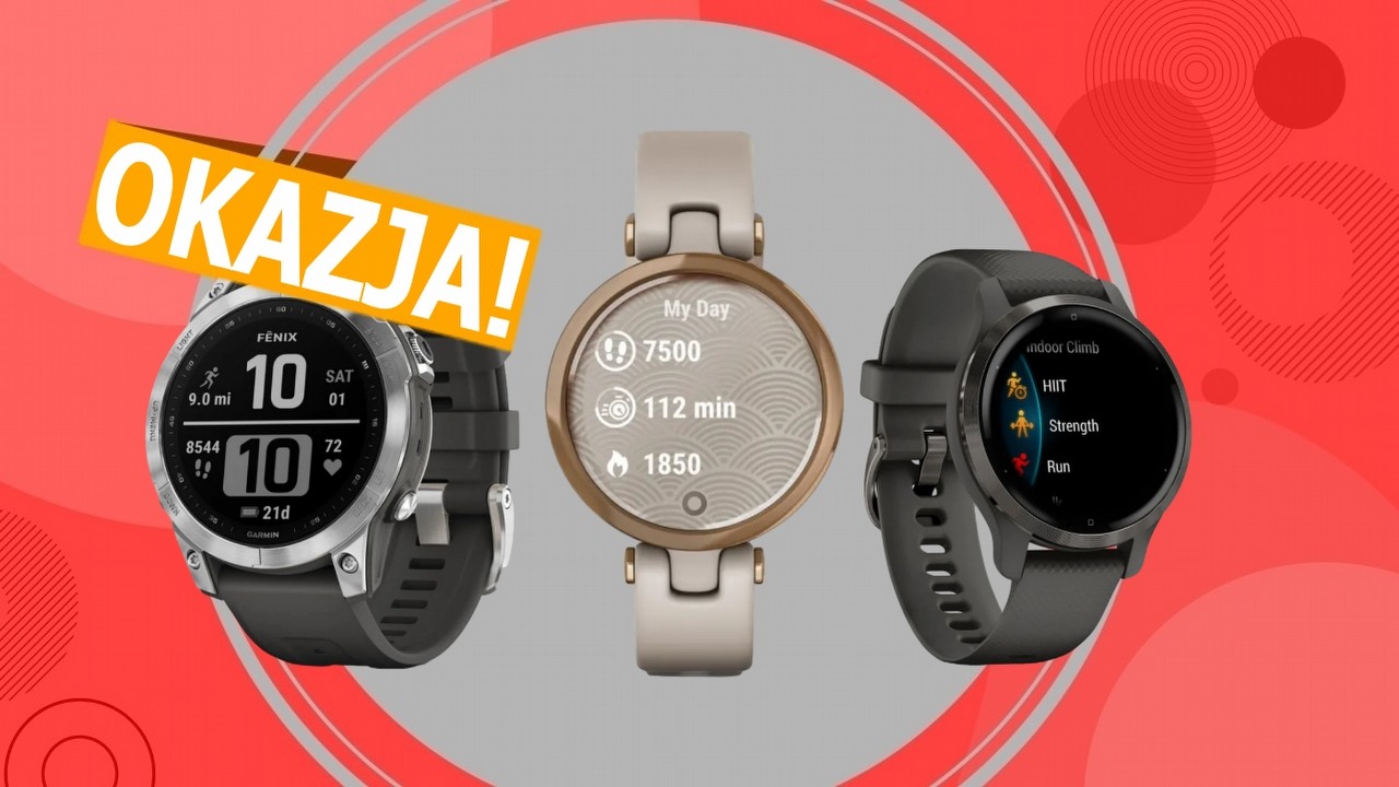 Smartwatche Garmin w okazyjnych cenach. Promocje na Amazon z okazji Black Friday!, źródło grafiki: Garmin.
