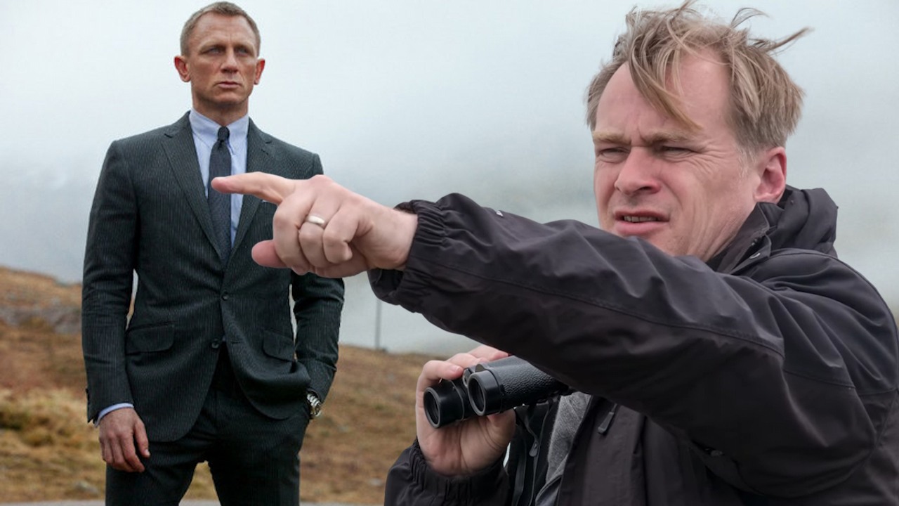 Christopher Nolan odniósł się do plotek o nowym Bondzie. Jednoznacznie stwierdził, czy wyreżyseruje film o 007, źródło grafiki: Skyfall, Sam Mendes, Metro-Goldwyn-Mayer, 2012 / YouTube, Warner Bros. Entertainment, 2023.