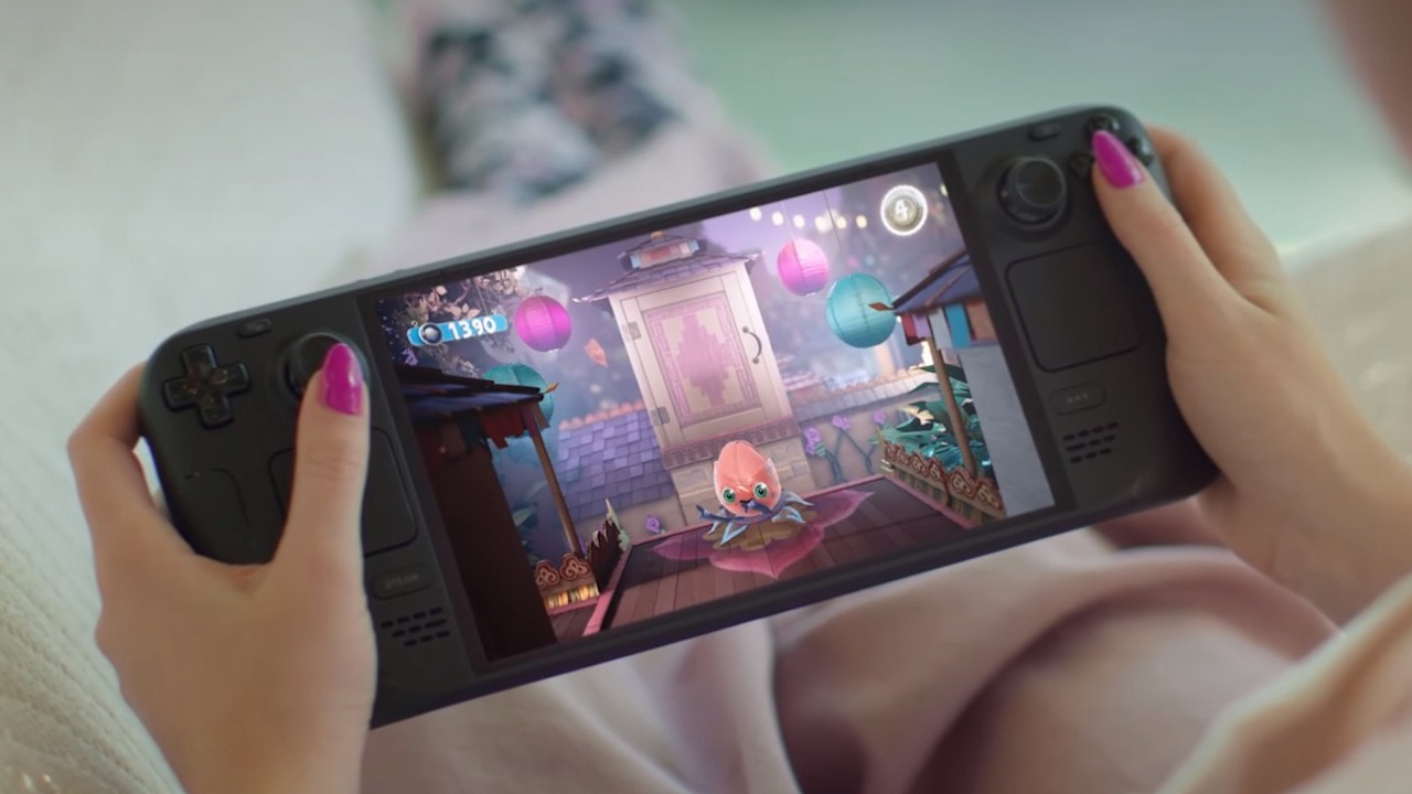 Steam Deck OLED i Legion Go rozebrane; przenośne konsole są całkiem dobre w naprawie, źródło grafiki: Valve.