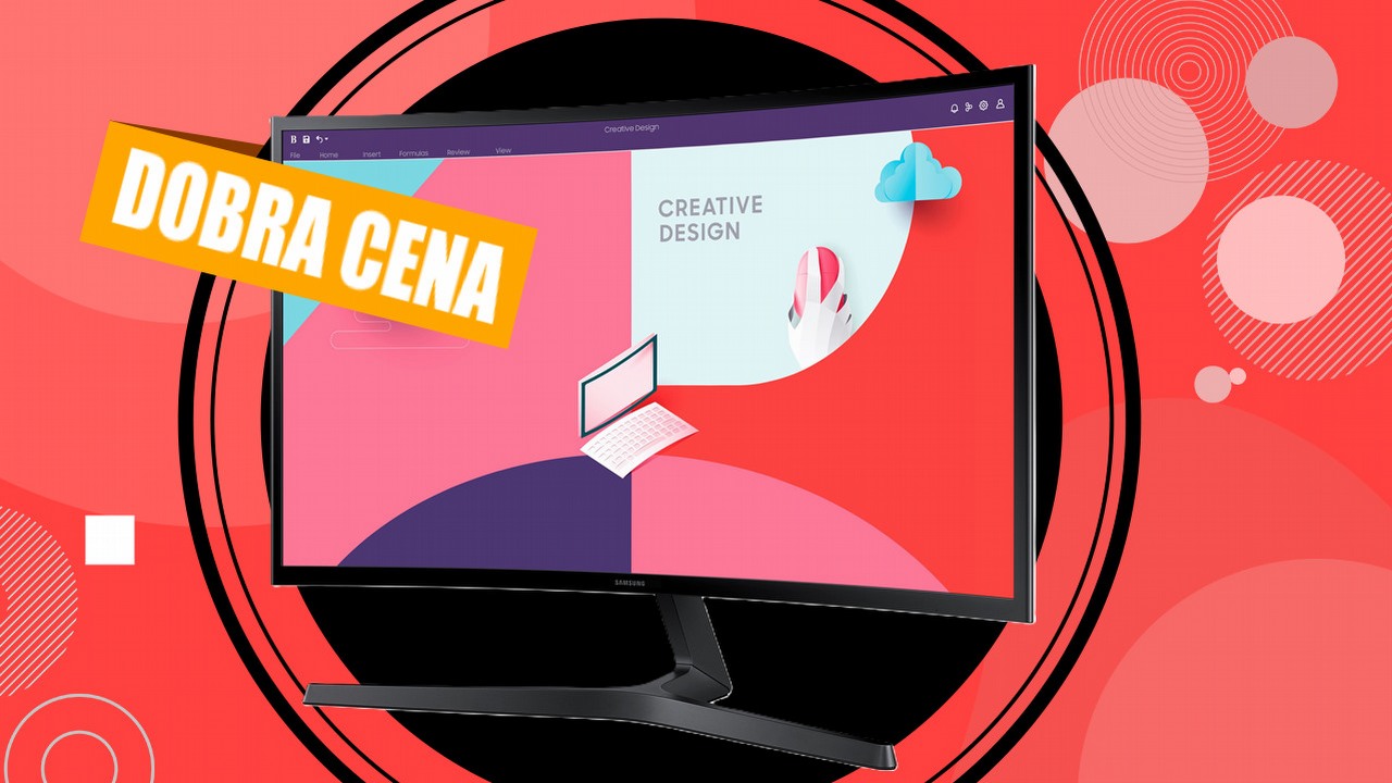 Lekki, smukły i z pełnią kolorów! Monitor idealny w promocji Black Friday, źródło grafiki: Samsung.