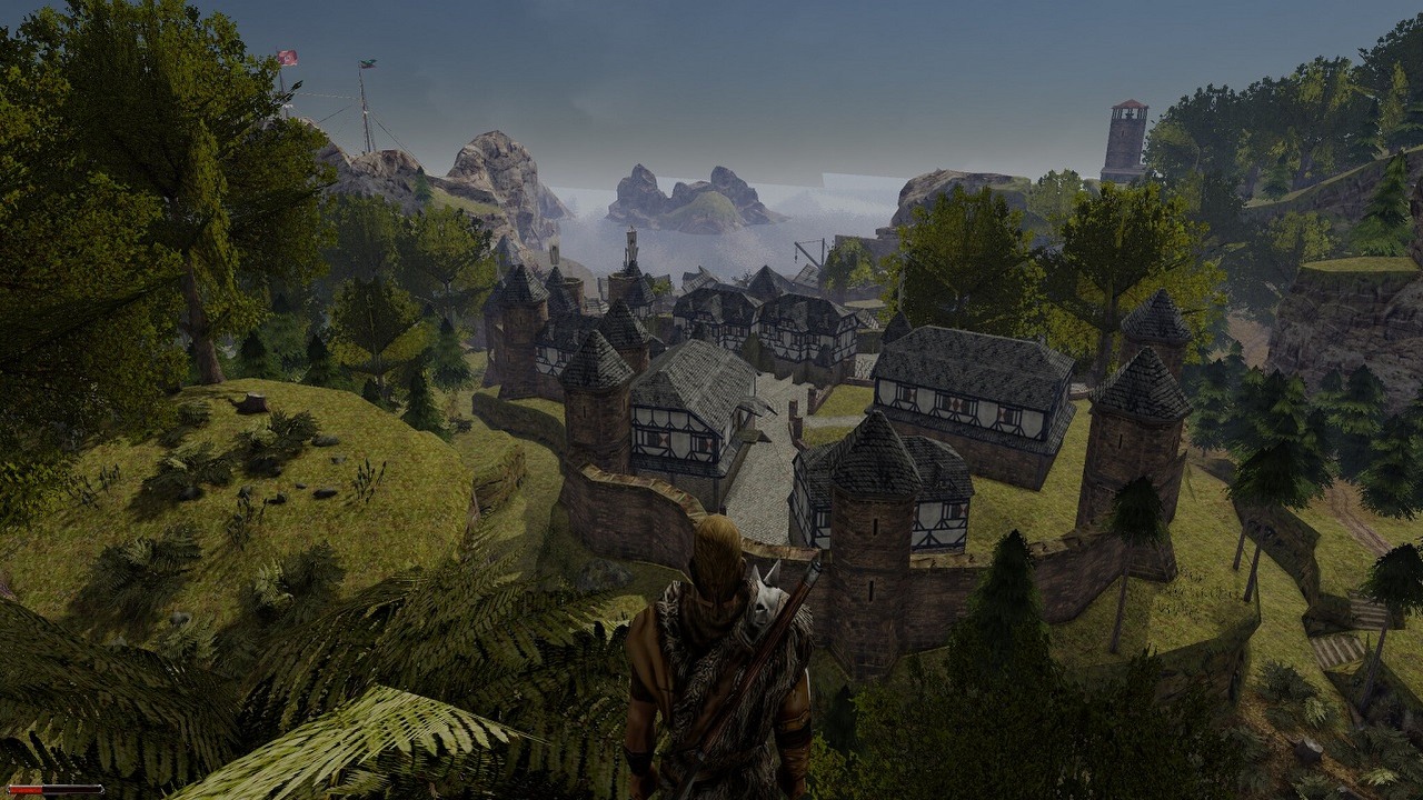 Zobacz rozgrywkę z Gothic 2 Complete Classic na Nintendo Switch, źródło grafiki: Piranha Bytes.