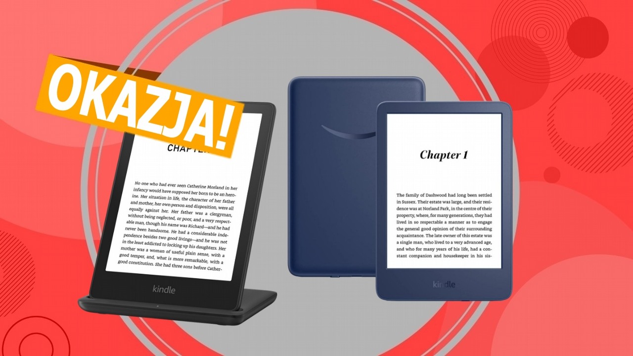 Kindle w takiej cenie to rzadkość. Czytniki ebook w promocji Black Friday!, źródło grafiki: Amazon.