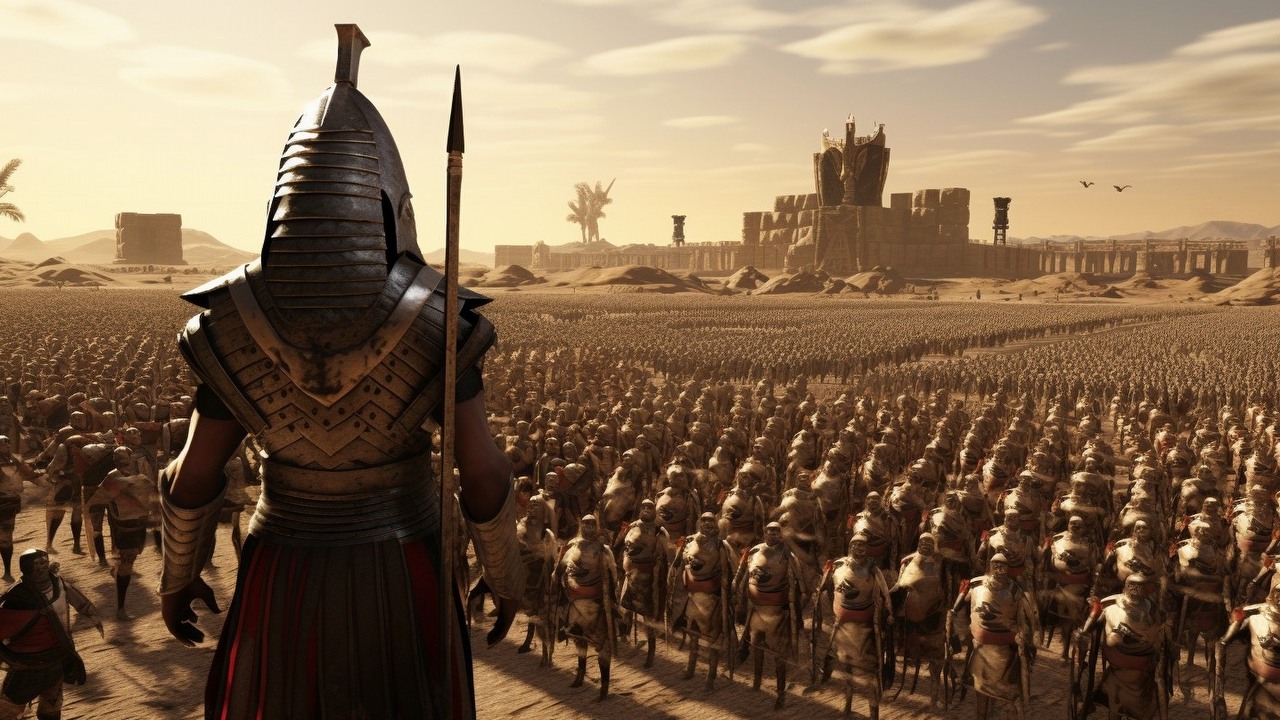 Klasyczne Total War przyciągnęły graczy niską ceną. Faraon mocno stracił na popularności, źródło grafiki: Creative Assembly / SEGA..