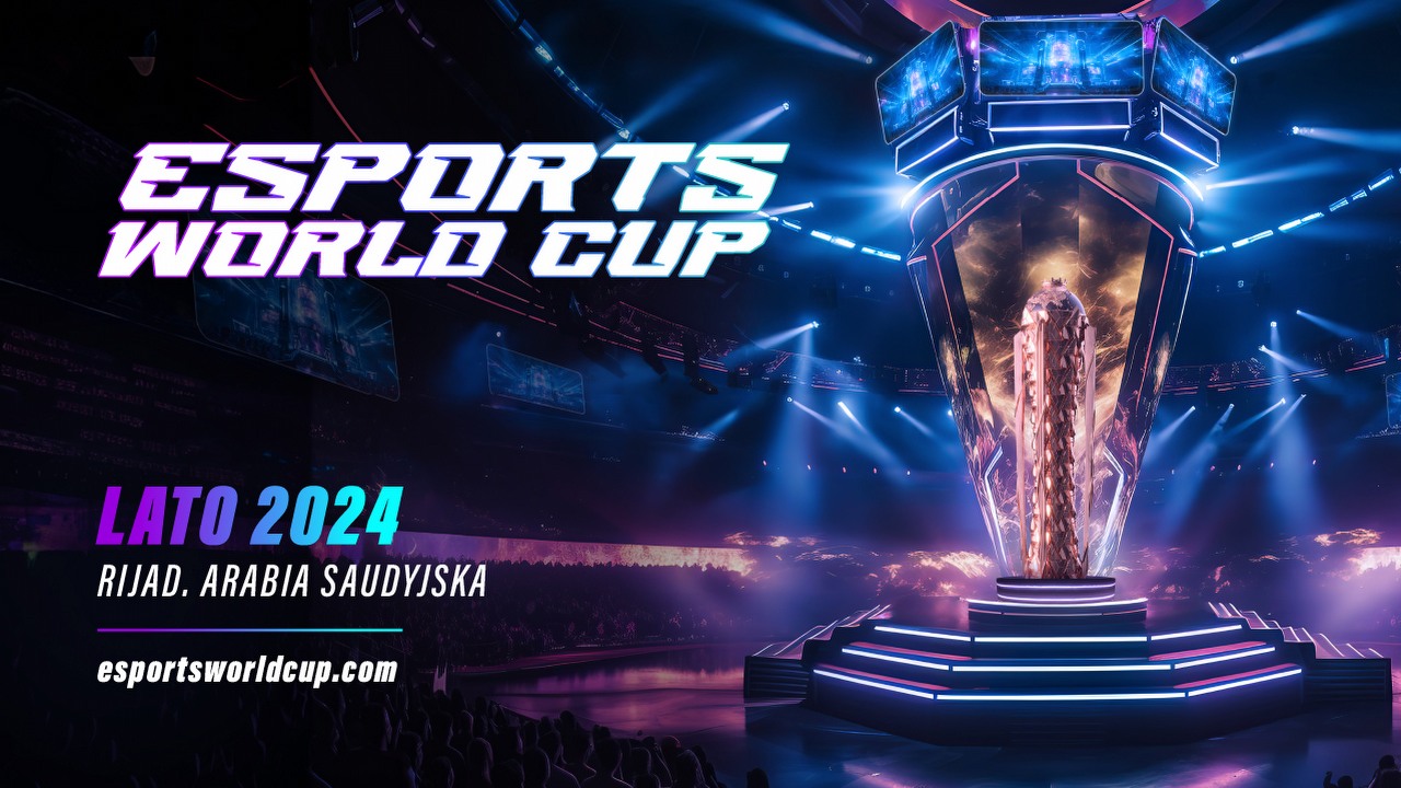 Esports World Cup rozpocznie się w Rijadzie latem 2024 roku!, źródło grafiki: Esports World Cup.