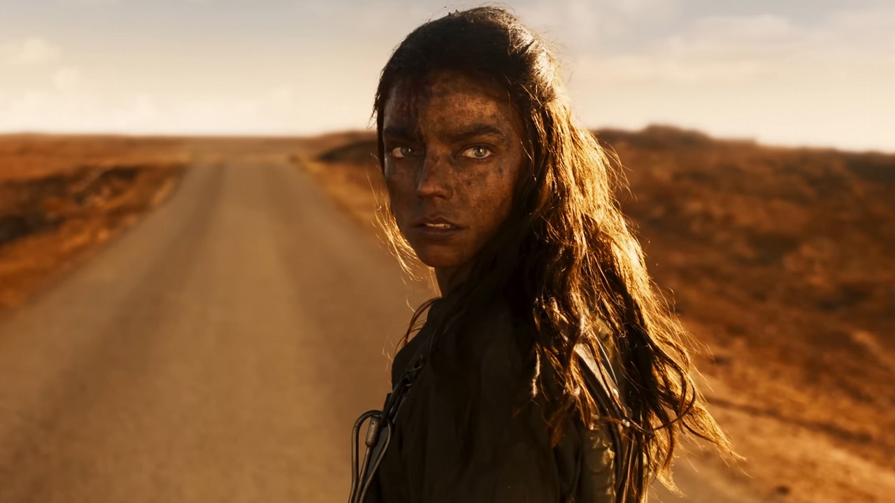 Furiosa na pierwszym zwiastunie. Anya Taylor-Joy i Chris Hemsworth w prequelu Mad Maxa, źródło grafiki: Furiosa, George Miller, Warner Bros., 2024.