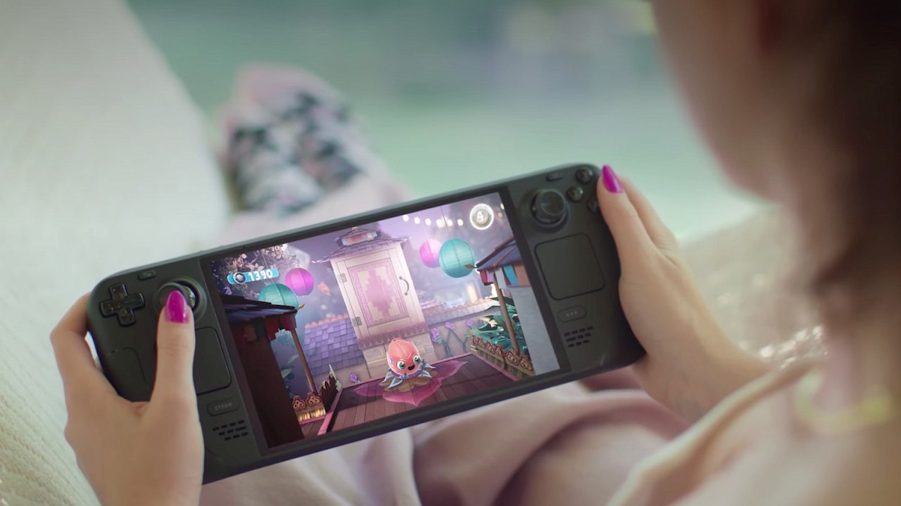 Steam Deck OLED może mieć ekran 120 Hz, wystarczy dodatkowe oprogramowanie, źródło grafiki: Valve.