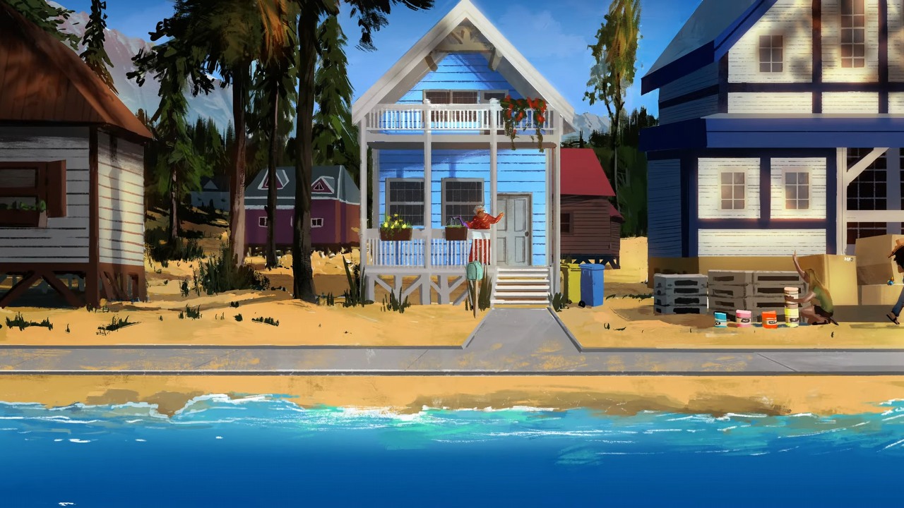 Krystyna Czubówna w zwiastunie House Flipper 2, gwiazda telewizji zabiera nas na wycieczkę po Pinnacove, źródło grafiki: Frozen District.