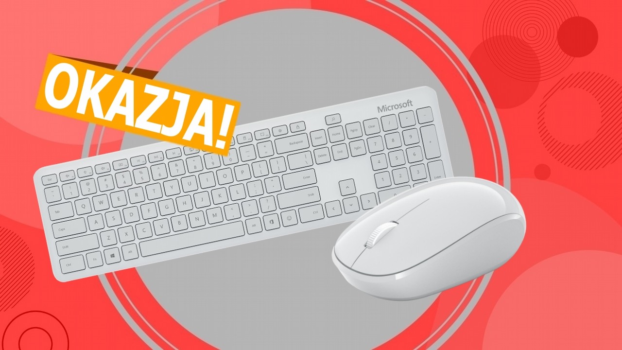 Akcesoria Microsoft w niskiej cenie. Myszki i klawiatury w promocji Media Expert, źródło grafiki: Microsoft.