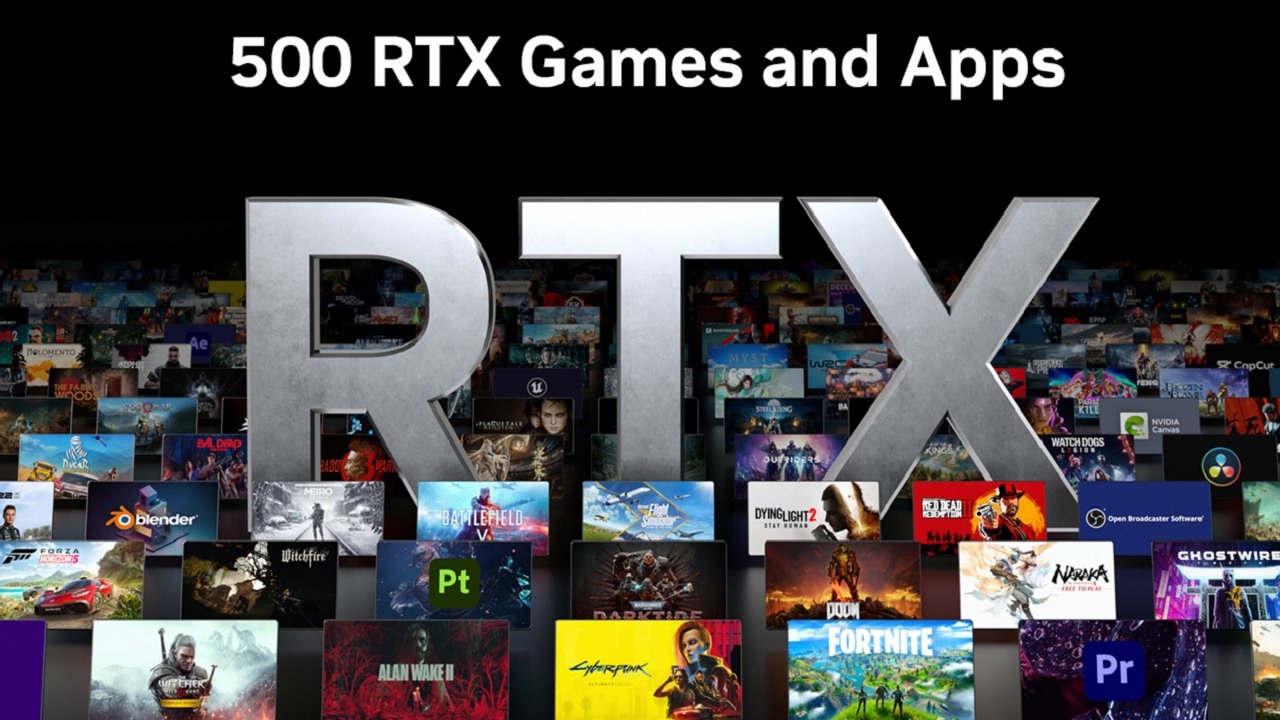 Już 500 gier korzysta z ray tracingu i DLSS, Nvidia chwali się wynikami, źródło grafiki: Nvidia..