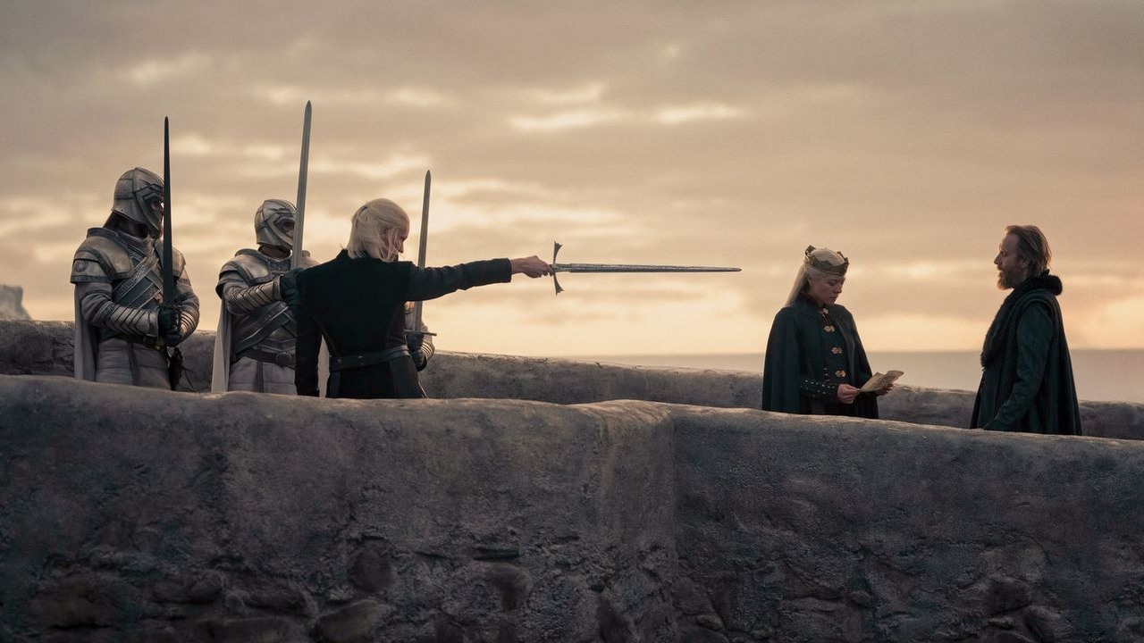 Trwają przygotowania do 3. i 4. sezonu Rodu smoka. George R.R. Martin o postępach i pierwszych odcinkach 2. serii, źródło grafiki: Ród smoka, Ryan Condal, Miguel Sapochnik, HBO, 2022.