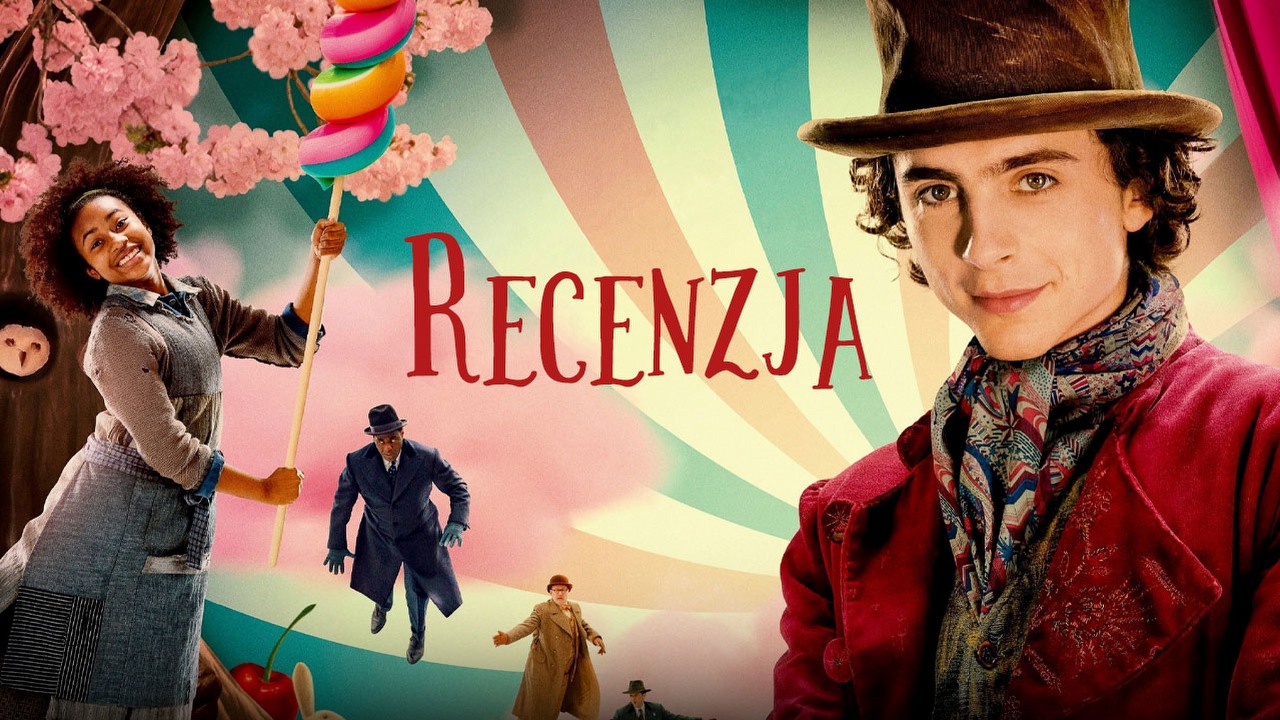 Wonka funduje czekoladowy zawrót głowy, ale nie otumania, źródło grafiki: Wonka, Paul King, Warner Bros. Discovery, 2023.