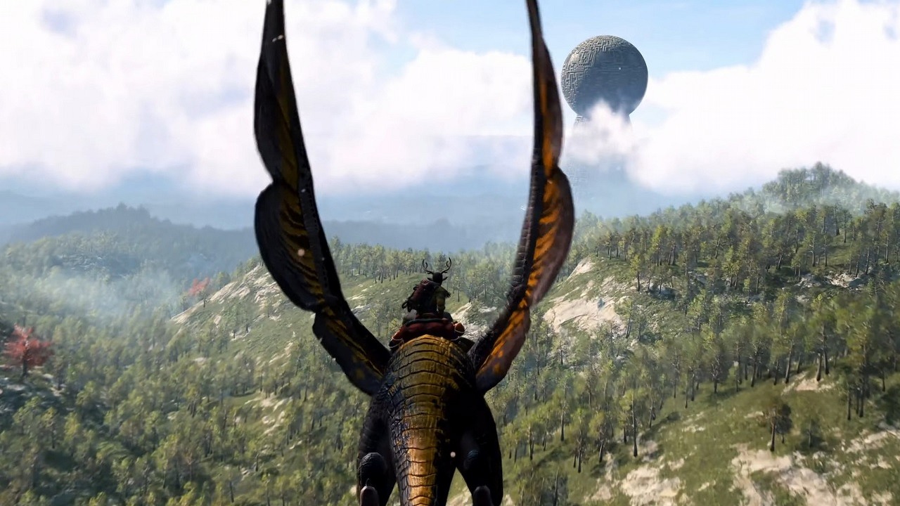 W nowej grze twórców No Man's Sky polatamy na smokach po ogromnym, proceduralnym świecie, źródło grafiki: Hello Games / YouTube.