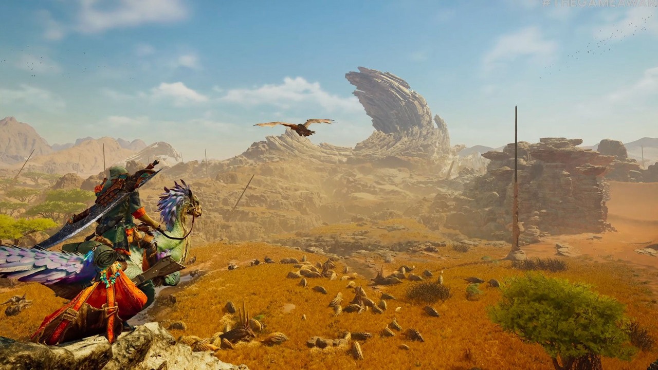 Monster Hunter Wilds pozwoli zapolować na monstra w totalnej dziczy, źródło grafiki: Capcom..