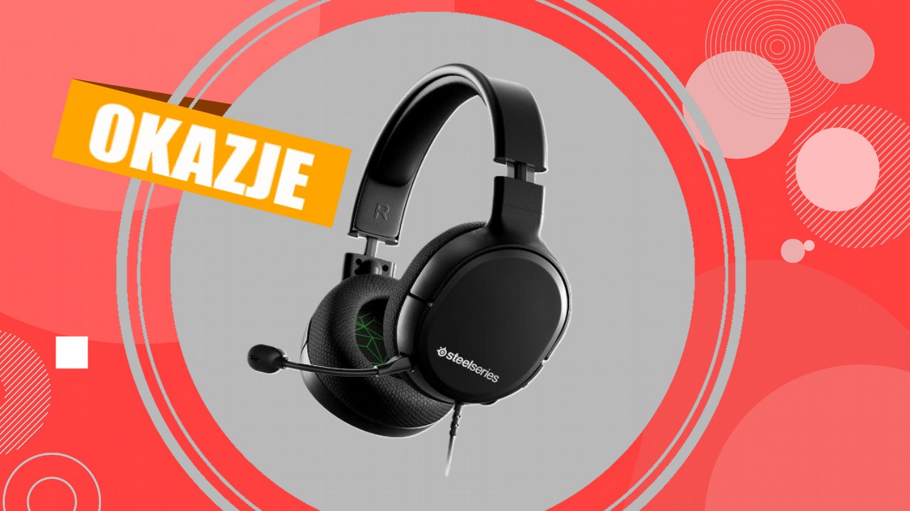 Słuchawki SteelSeries Arctis 1 w świetnej cenie. Najlepsze promocje na weekend, źródło grafiki: SteelSeries.