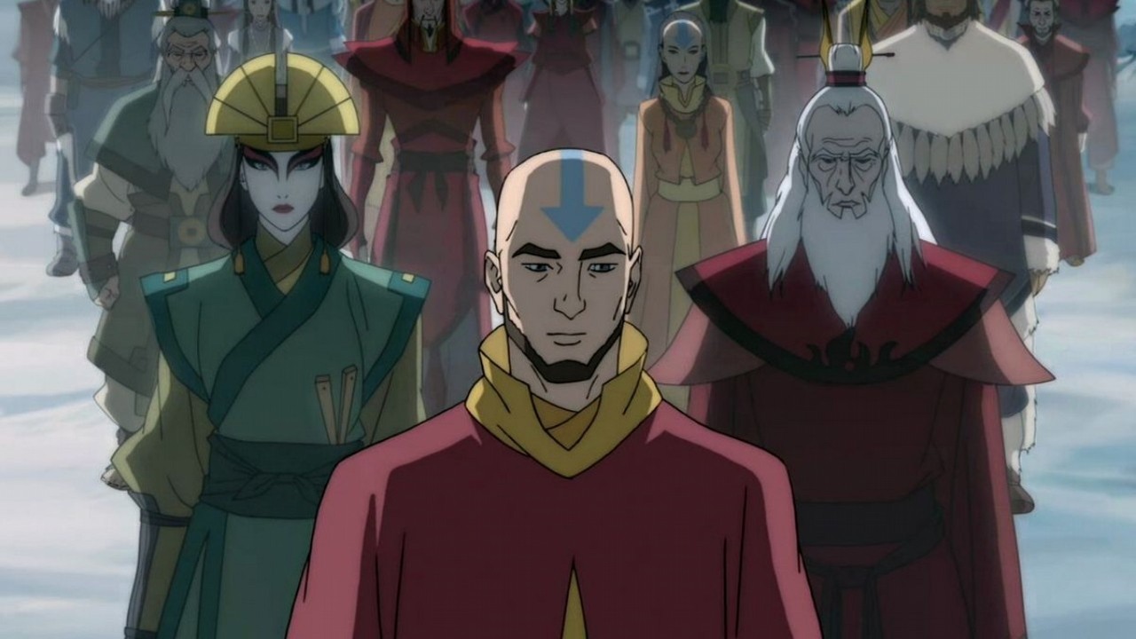 Ilu jest Avatarów w Avatar: The Last Airbender? Oto wszyscy, których dotychczas przedstawiono, źródło grafiki: Legenda Korry; Michael Dante DiMartino i Bryan Konietzko; Netflix; 2012.