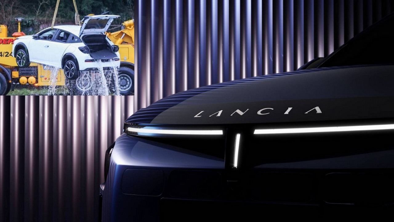 Skradziony prototyp wyłowiony z jeziora otwiera nowy rozdział w nieco szalonej i wyboistej historii Lancii, źródło grafiki: Lancia, Instagram, Cochespias.