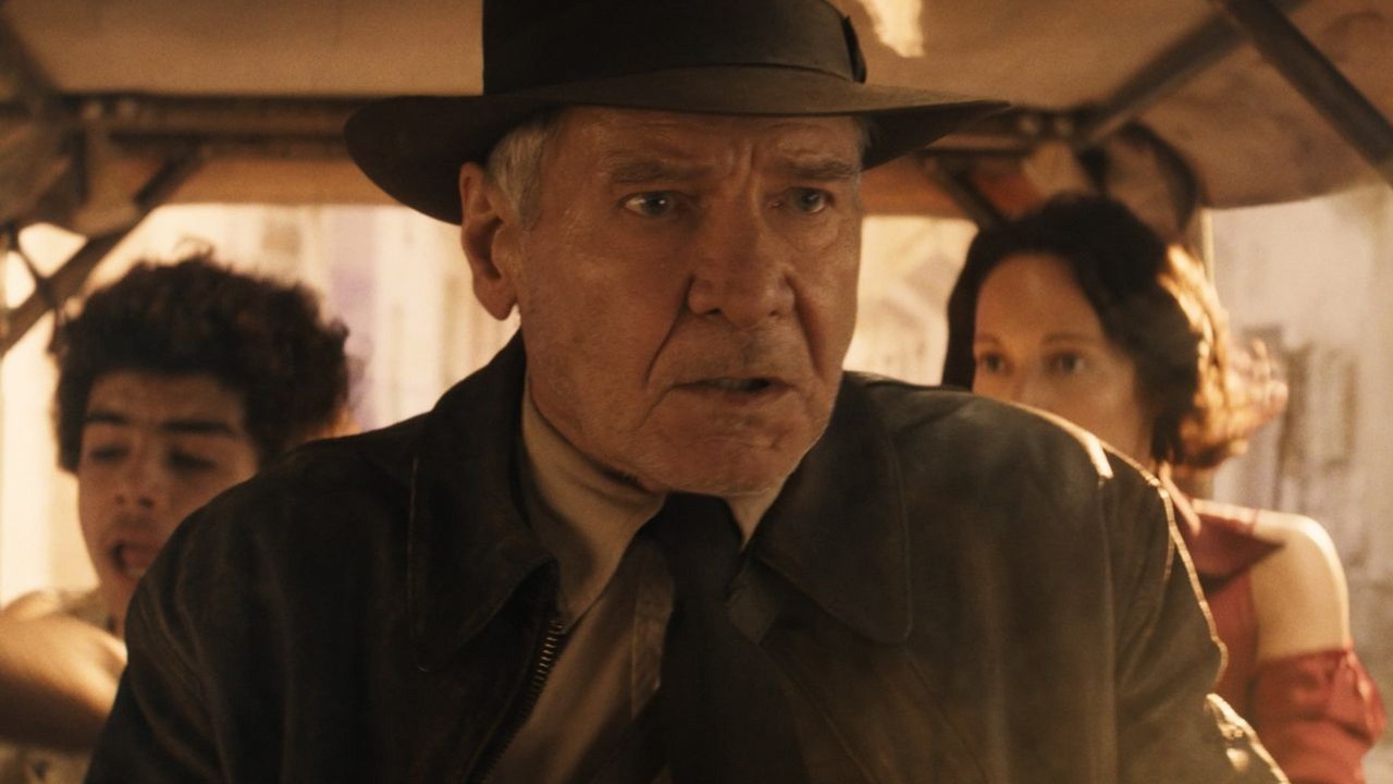 Wreszcie możesz obejrzeć ostatnią przygodę Indiany Jonesa w domu. Artefakt przeznaczenia od dziś dostępny jest w streamingu, źródło grafiki: Indiana Jones i artefakt przeznaczenia, James Mangold, Disney, 2023..