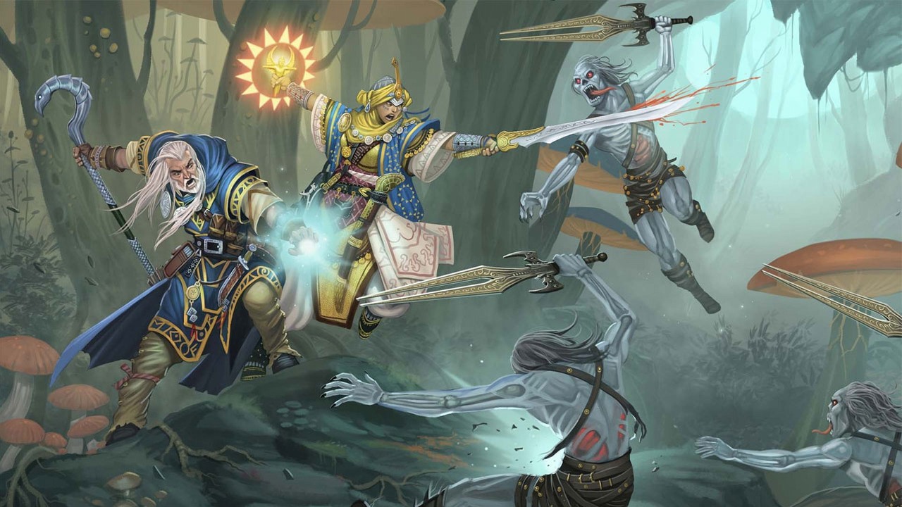 Powstaje hack'n'slash w świecie Pathfindera, wygląda obiecująco na pierwszych materiałach, źródło grafiki: Bkom Studios & Paizo.