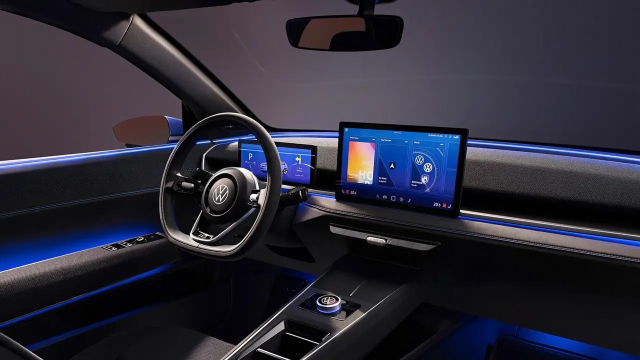 Volkswagen wraca do przycisków na desce rozdzielczej, panele dotykowe nie zdały egzaminu, źródło grafiki: VW.