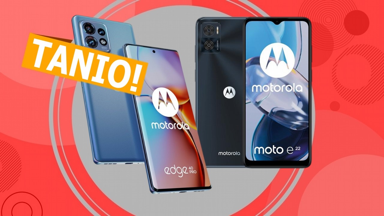 Smartfony Motorola w niskich cenach! Promocje w RTV Euro AGD, źródło grafiki: Motorola.