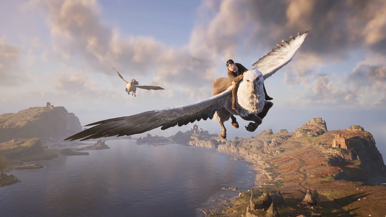 Gry w pudełkach to już tylko 5% rynku, na PC prawie przestały istnieć, źródło grafiki: Hogwarts Legacy / Avalanche Software / Warner Bros..