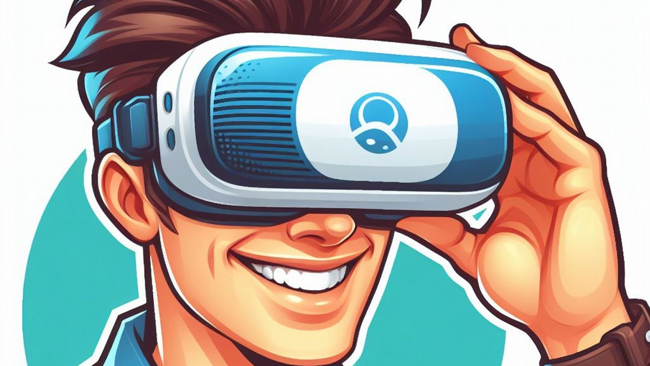 Rewolucja w VR. 11 000 gier na Unreal Engine ze wsparciem dla wirtualnej rzeczywistości, źródło grafiki: Bing AI.