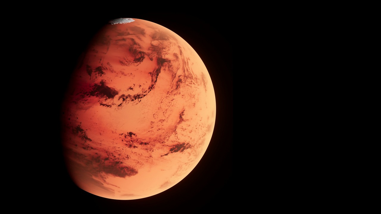 Naukowcy przypadkowo odkryli potencjał nanomateriału, który możemy produkować z odpadów na Marsie, źródło grafiki: Planet Volumes | Unsplash.