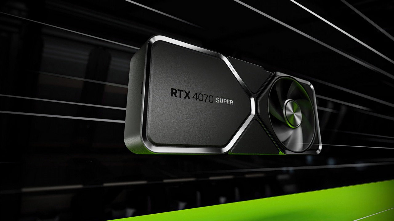 Znamy ceny i specyfikacje RTX-ów 40 SUPER od Nvidii, źródło grafiki: Nvidia.