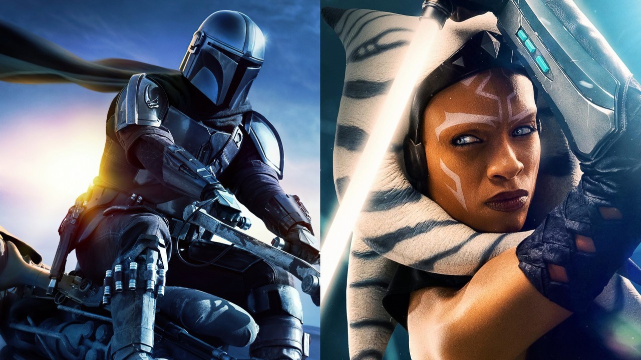 2. sezon Ahsoki potwierdzony. A na wielkie ekrany zmierza film The Mandalorian & Grogu w reżyserii Jona Favreau, źródło grafiki: Mandalorianin; Jon Favreau; Disney+; 2019 / Ahsoka; Dave Filoni; Disney+; 2023.