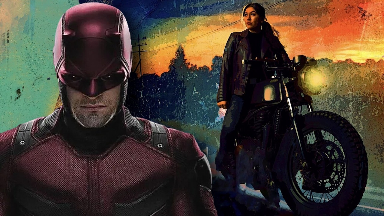 W ilu odcinkach Echo jest Daredevil?, źródło grafiki: Marvel's Daredevil, Drew Goddard, Marvel Entertainment, 2015 / Echo, Marion Dayre, Marvel Studios, 2024.