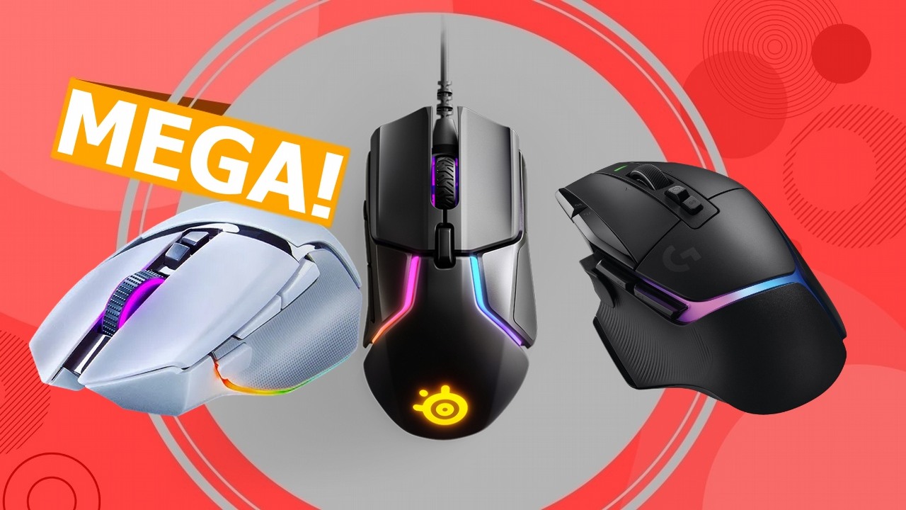 Myszki dla graczy w zadziwiająco niskich cenach. Sprawdź promocję w Media Expert!, źródło grafiki: SteelSeries, Logitech, Razer.