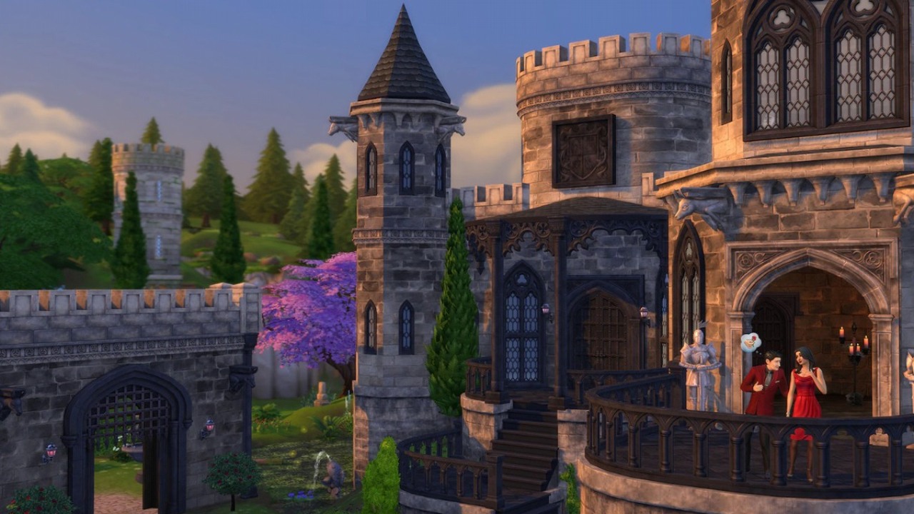 Nadciągają DLC Zamkowe posiadłości oraz Gotycki szyk do The Sims 4. Jest data premiery, źródło grafiki: X/Twitter..