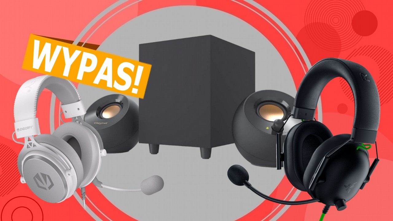 Czysty dźwięk w niskiej cenie. Promocje na sprzęt audio w Morele.net, źródło grafiki: Endorfy/Creative/Razer; materiały promocyjne.