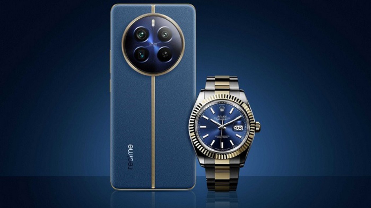 Takiego Rolexa jeszcze nie widzieliście, firma nawiązuje współpracę z Realme, źródło grafiki: Realme.
