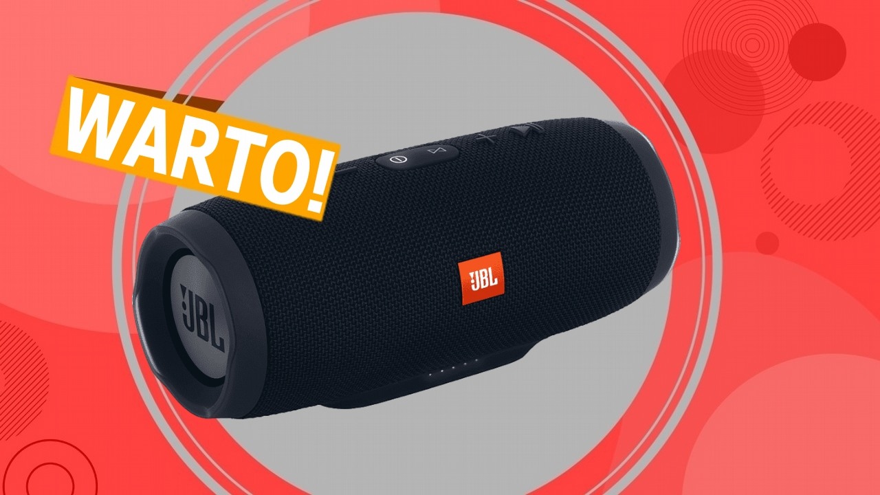 Przenośny głośnik JBL jest teraz w niewiarygodnej cenie. Promocja w MediaMarkt, źródło grafiki: JBL.