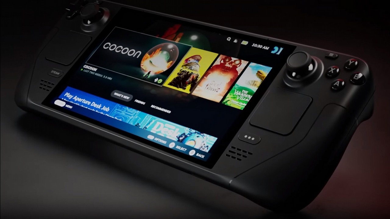 Steam Deck 2 może pojawić się w 2026 roku; niepotwierdzone przecieki sugerują jego specyfikację, źródło grafiki: Valve.