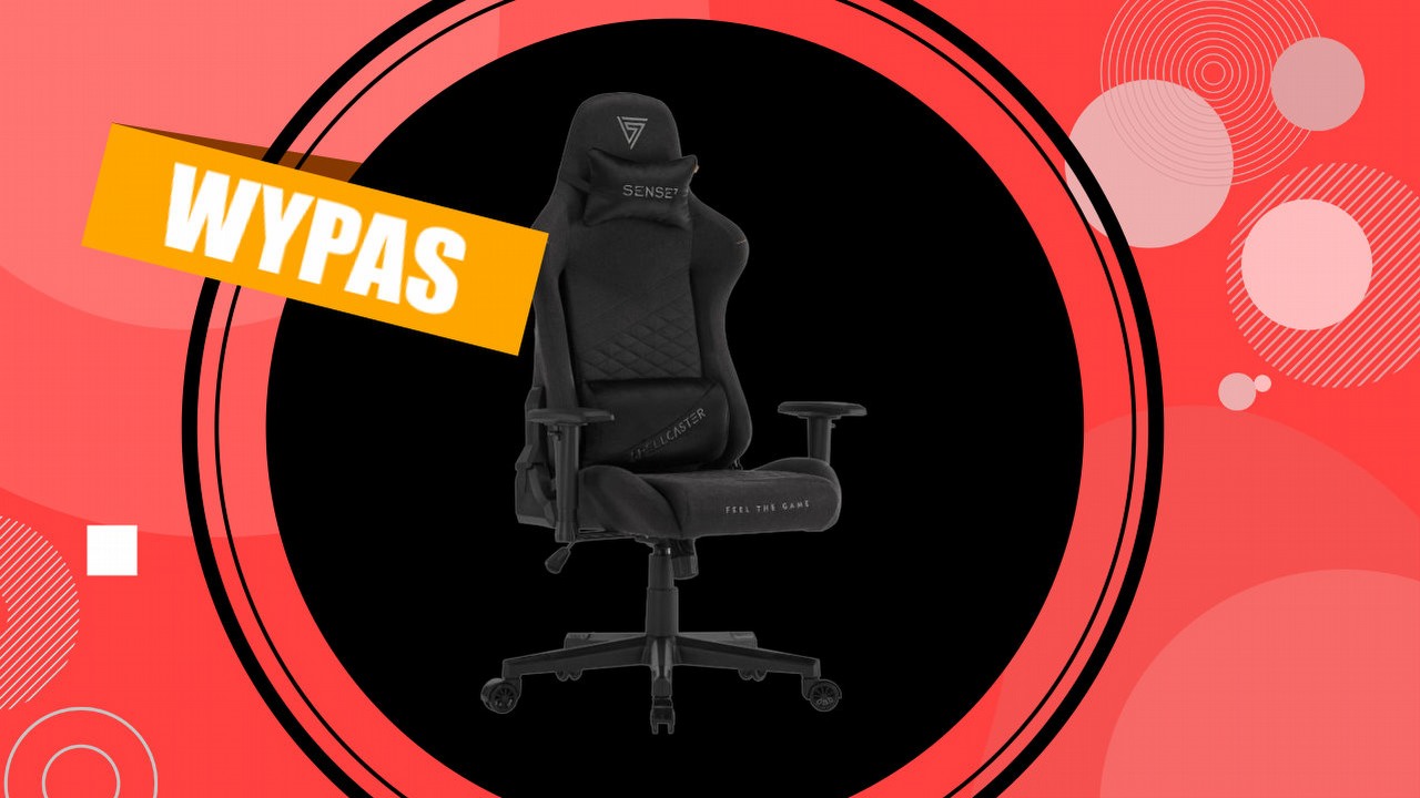 Fotel gamingowy w niskiej cenie! Promocja na SENSE7 Spellcaster, źródło grafiki: SENSE7.