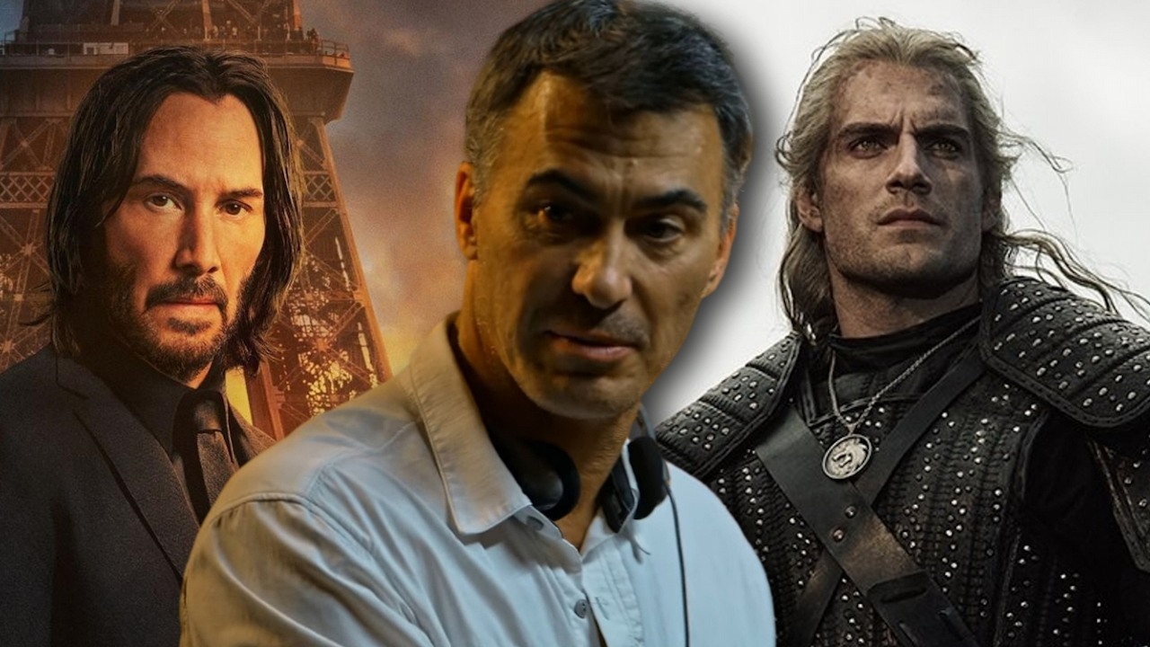 Więcej Johna Wicka i epickiej serii fantasy z Henrym Cavillem. Chad Stahelski przejął kreatywną kontrolę, źródło grafiki: John Wick 4, Chad Stahelski, Lionsgate, 2023 / Wiedźmin, Lauren Schmidt Hissrich, Netflix, 2019 / YouTube, Lionsgate Movies, 2023.