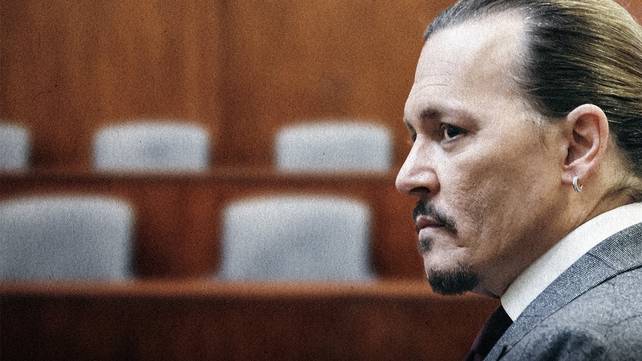 Al Pacino przekonał Johnny'ego Deppa do powrotu za kamerę. Oto pierwsze spojrzenie na Modi, źródło grafiki: Johnny vs Amber: The US Trial, Discovery+, 2022.