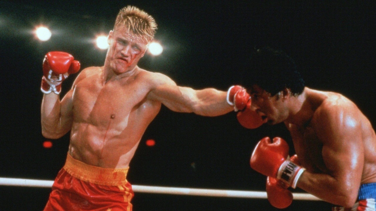 Czy po Creed legendarna postać z Rocky'ego doczeka się własnego filmu? Gwiazdor serii o spin-offie, źródło grafiki: Rocky 4, Sylvester Stallone, MGM, 1985.